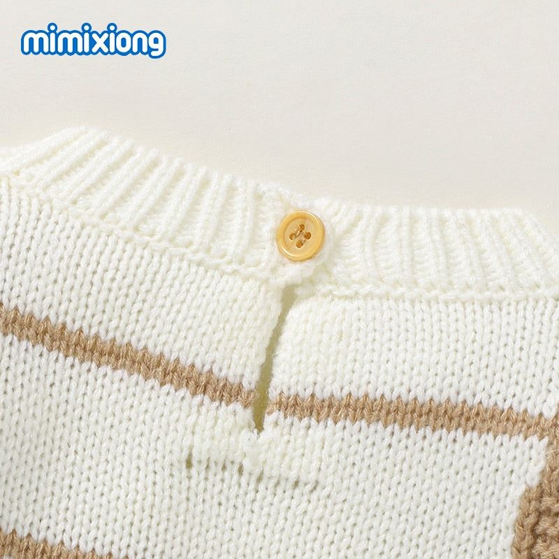 Baby Rompers Knitted Newborn Girls
