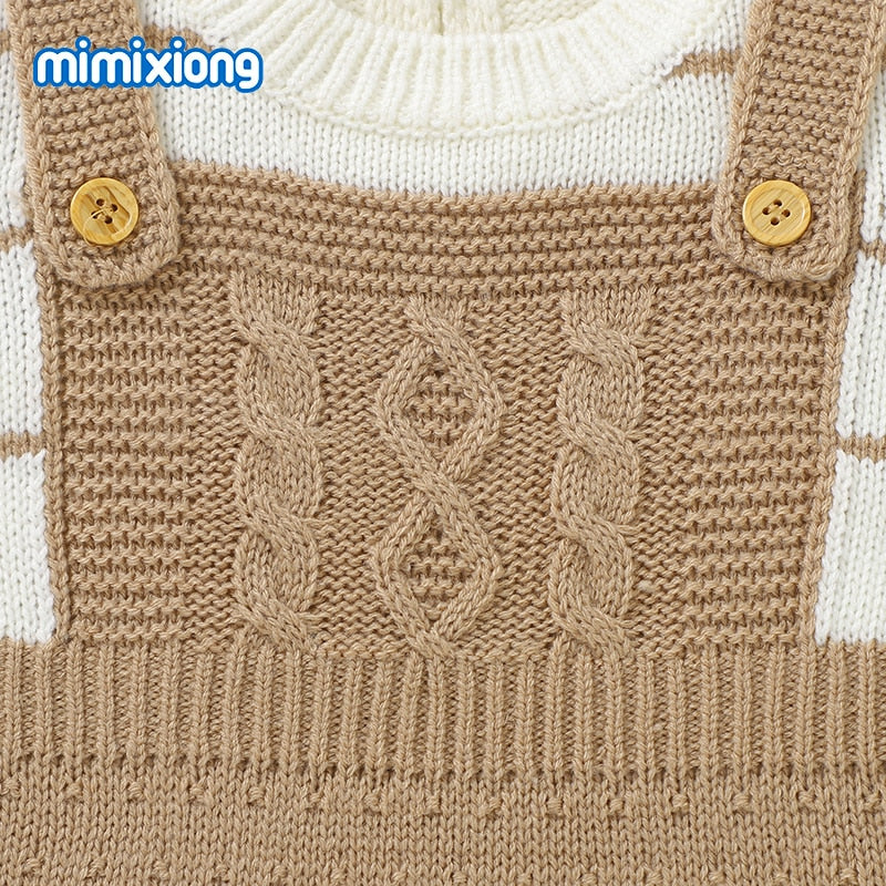 Baby Rompers Knitted Newborn Girls