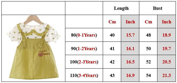 Girl Costume Bear Cute Beach Dress