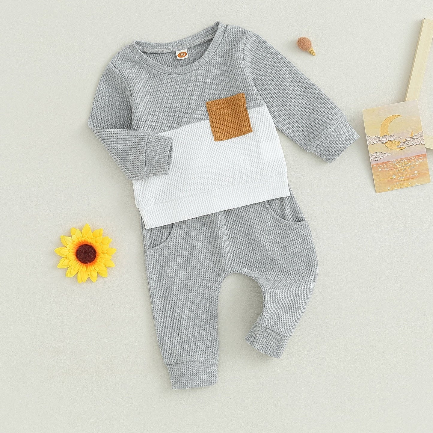 Soft Cotton Baby Unisex Clothing Set