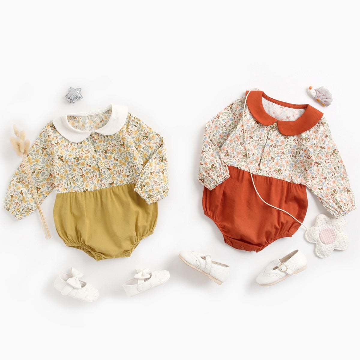 Princess Newborn Baby Girl Bodysuits