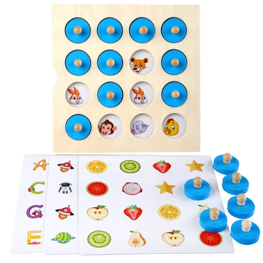 Montessori Memory Chess Game