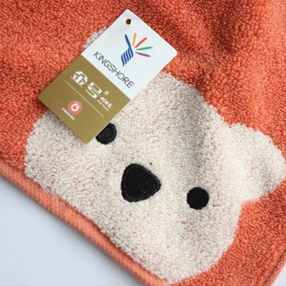 Baby Bear Pattern Hang Hand Towel