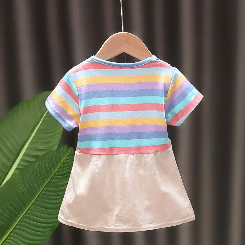 Baby Striped Casual Dress