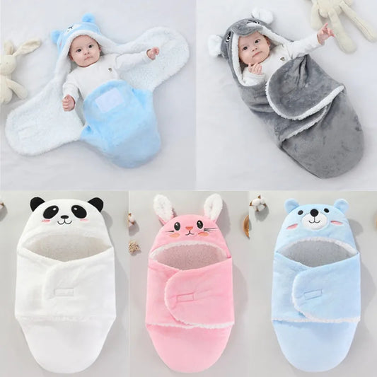 Baby Soft Flannel Winter Warm Swaddle