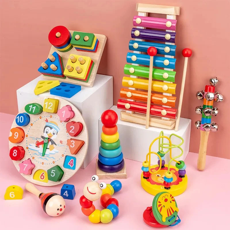 Baby Wooden 3D Educational Toy