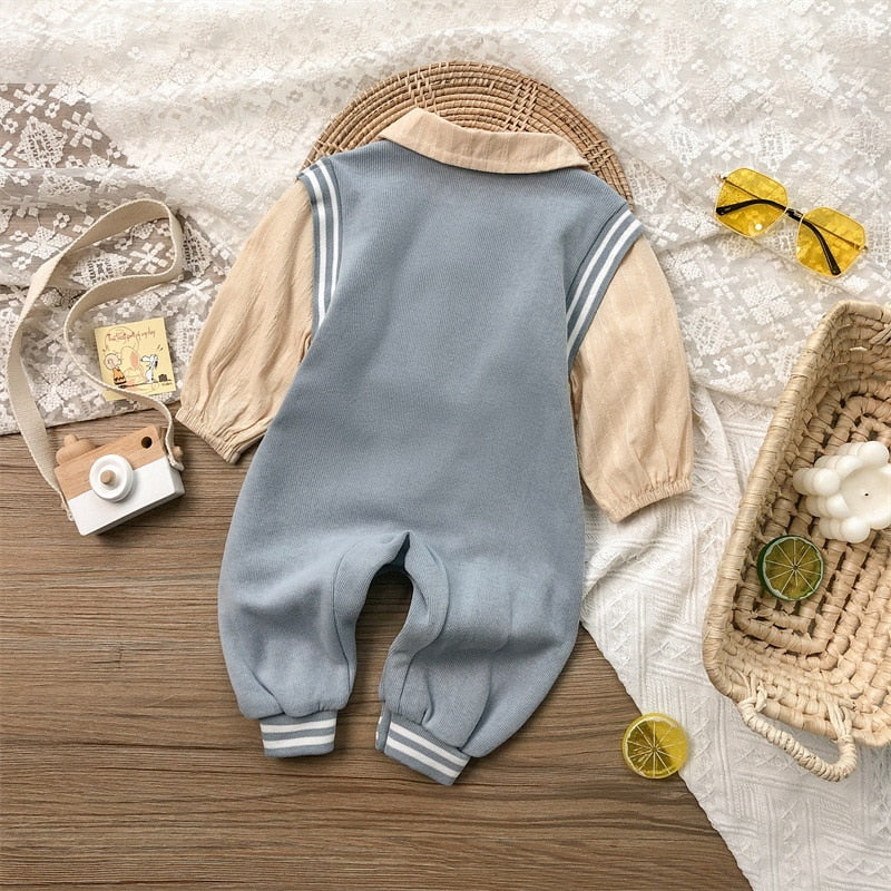 New Autumn Baby Boy Romper