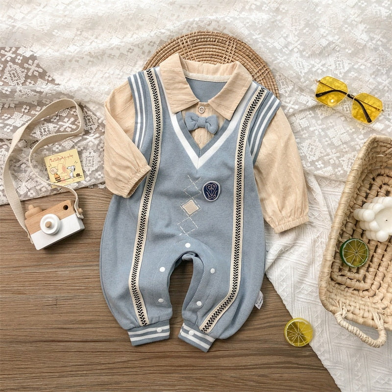 New Autumn Baby Boy Romper