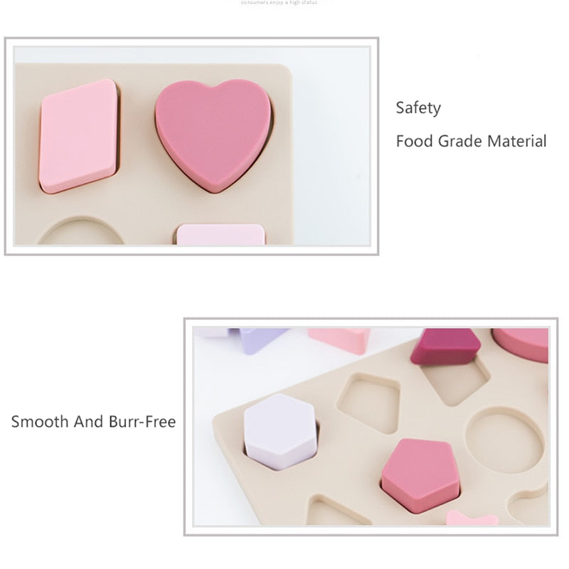 Montessori Baby Puzzles Silicone