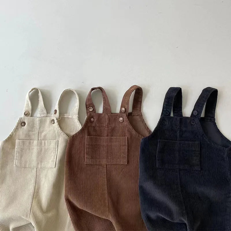 Baby Autumn Corduroy Romper