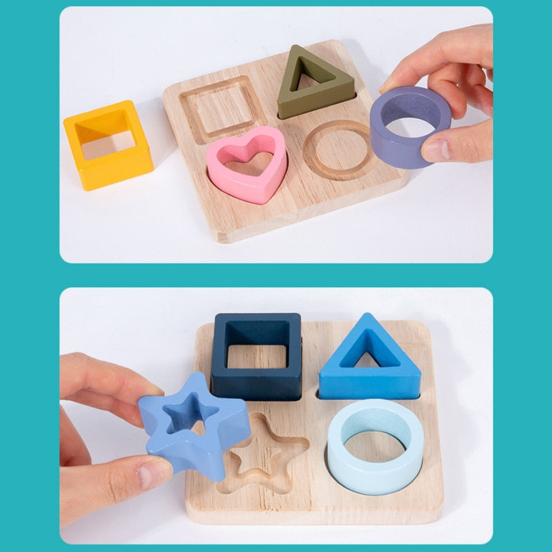 Montessori Baby Puzzles Silicone