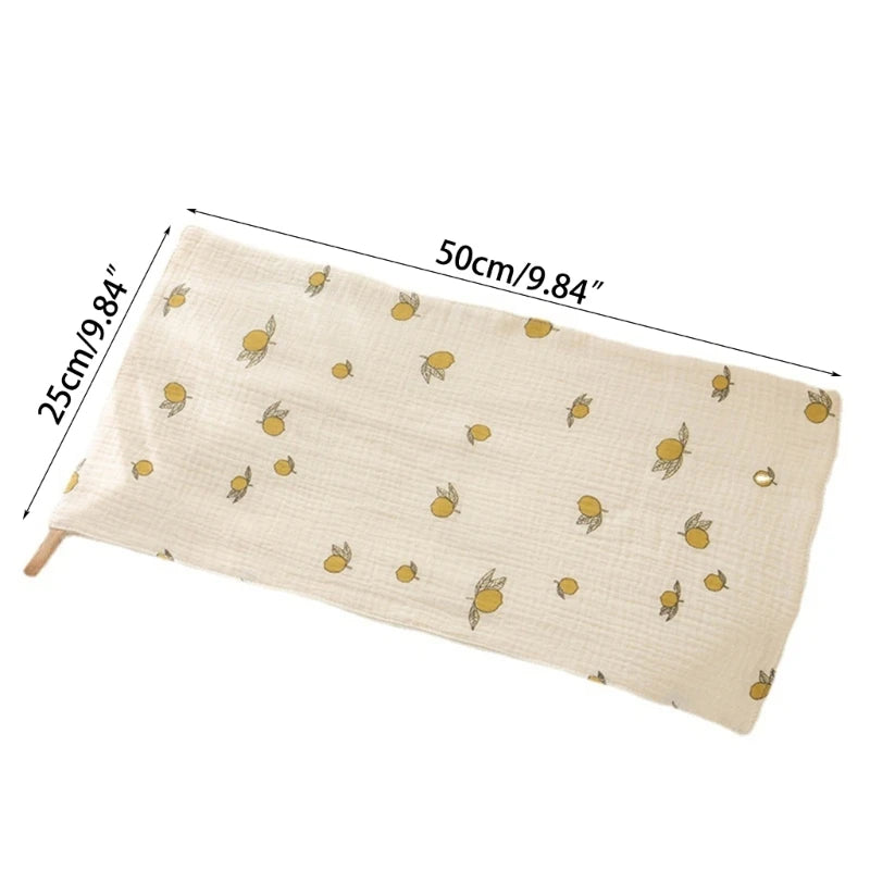 Baby Cotton Muslin Long Burp Towel