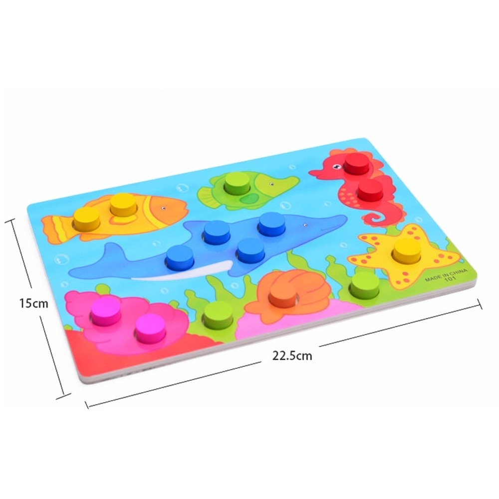 3D Wooden Puzzle Jigsaw Toy