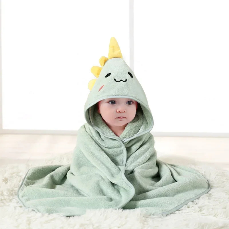 Newborn Baby Cartoon Bath Towel