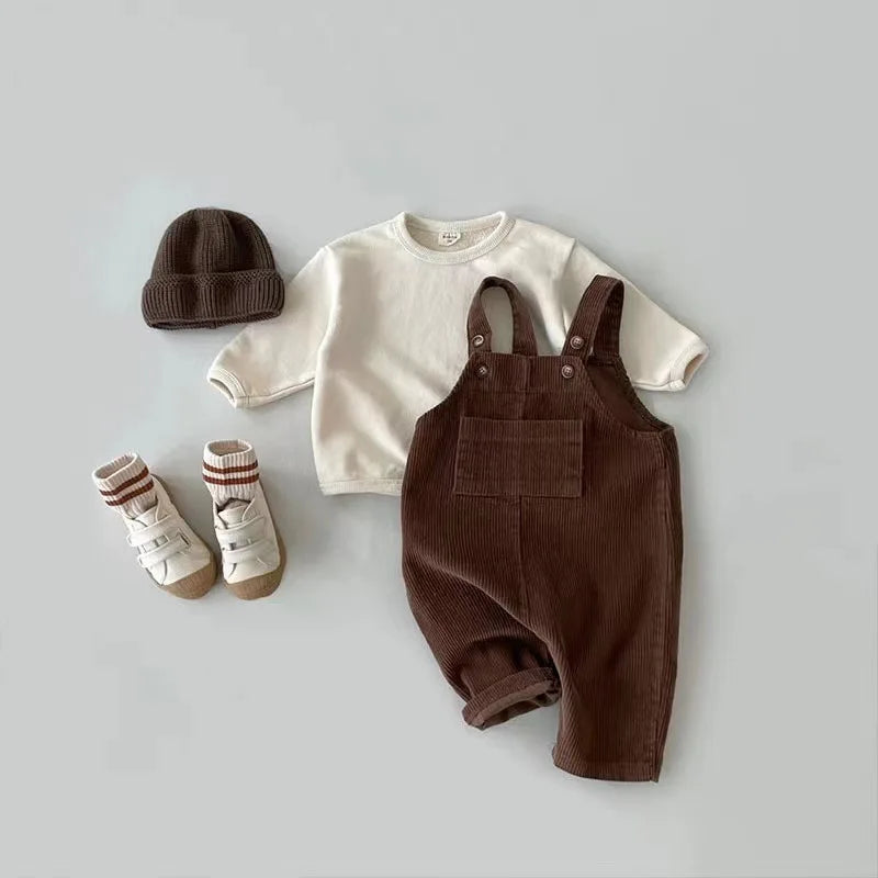 Baby Autumn Corduroy Romper