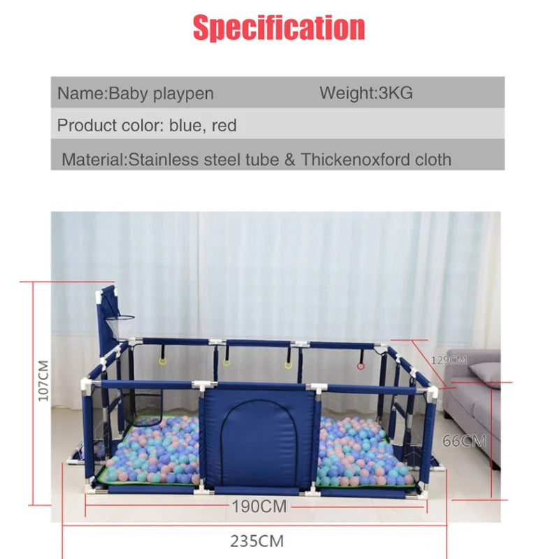 Baby Indoor Activities Playpen