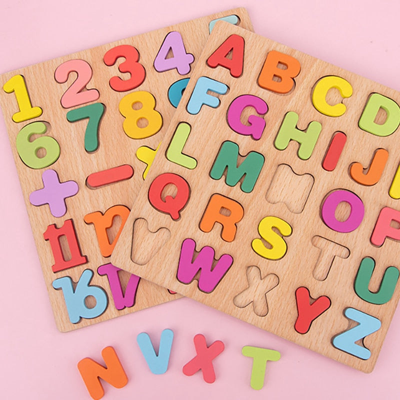 Montessori Children's 3D Wooden Puzzle