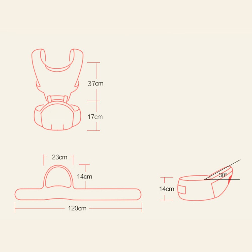 Baby Carrier Infant Kid Hip Seat S