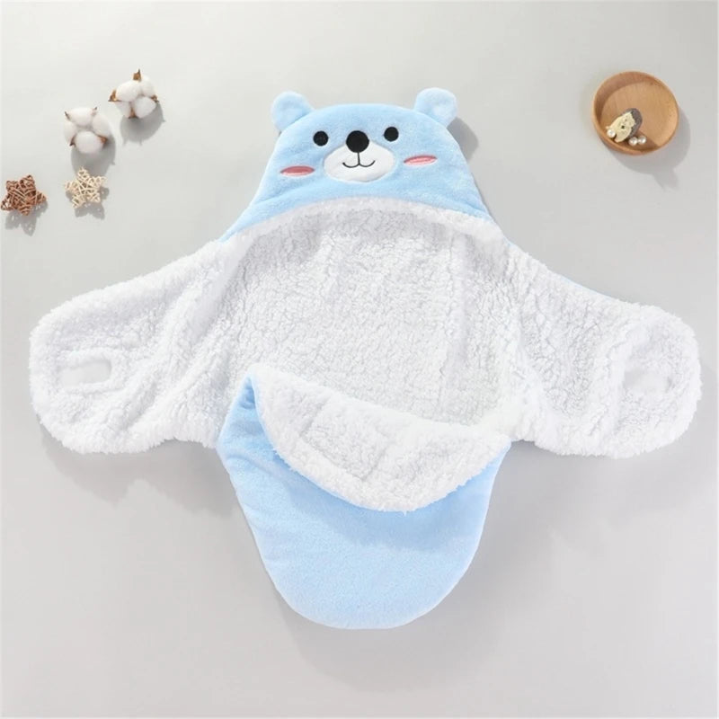 Baby Soft Flannel Winter Warm Swaddle