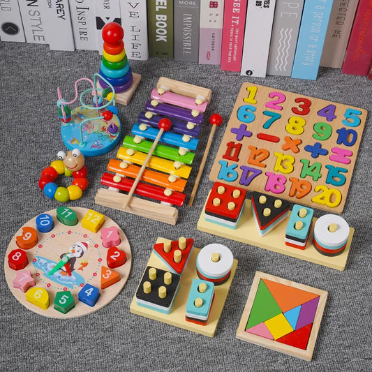 Baby Wooden 3D Educational Toy