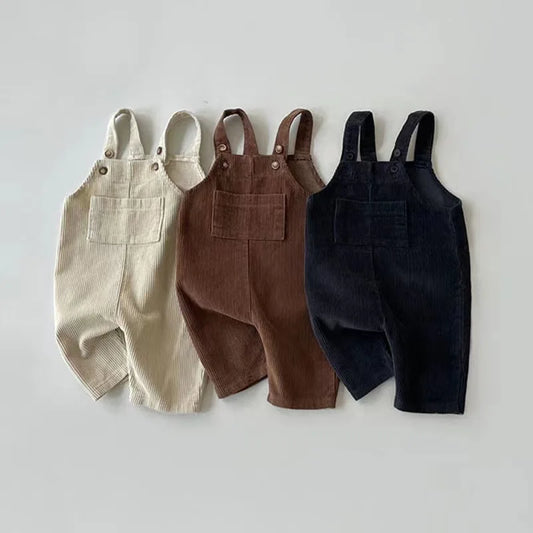 Baby Autumn Corduroy Romper