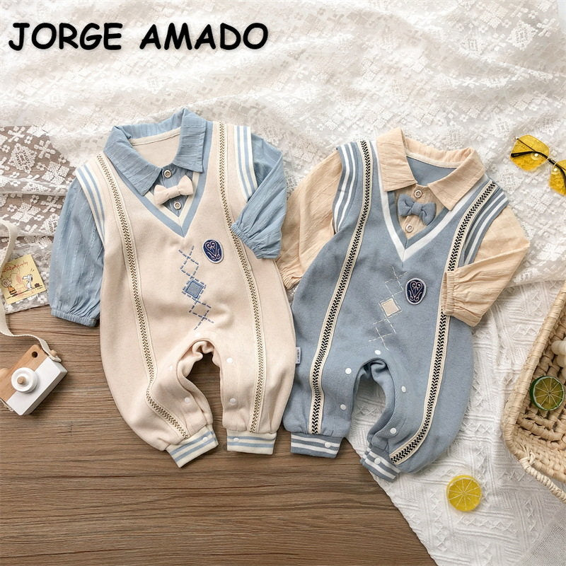 New Autumn Baby Boy Romper