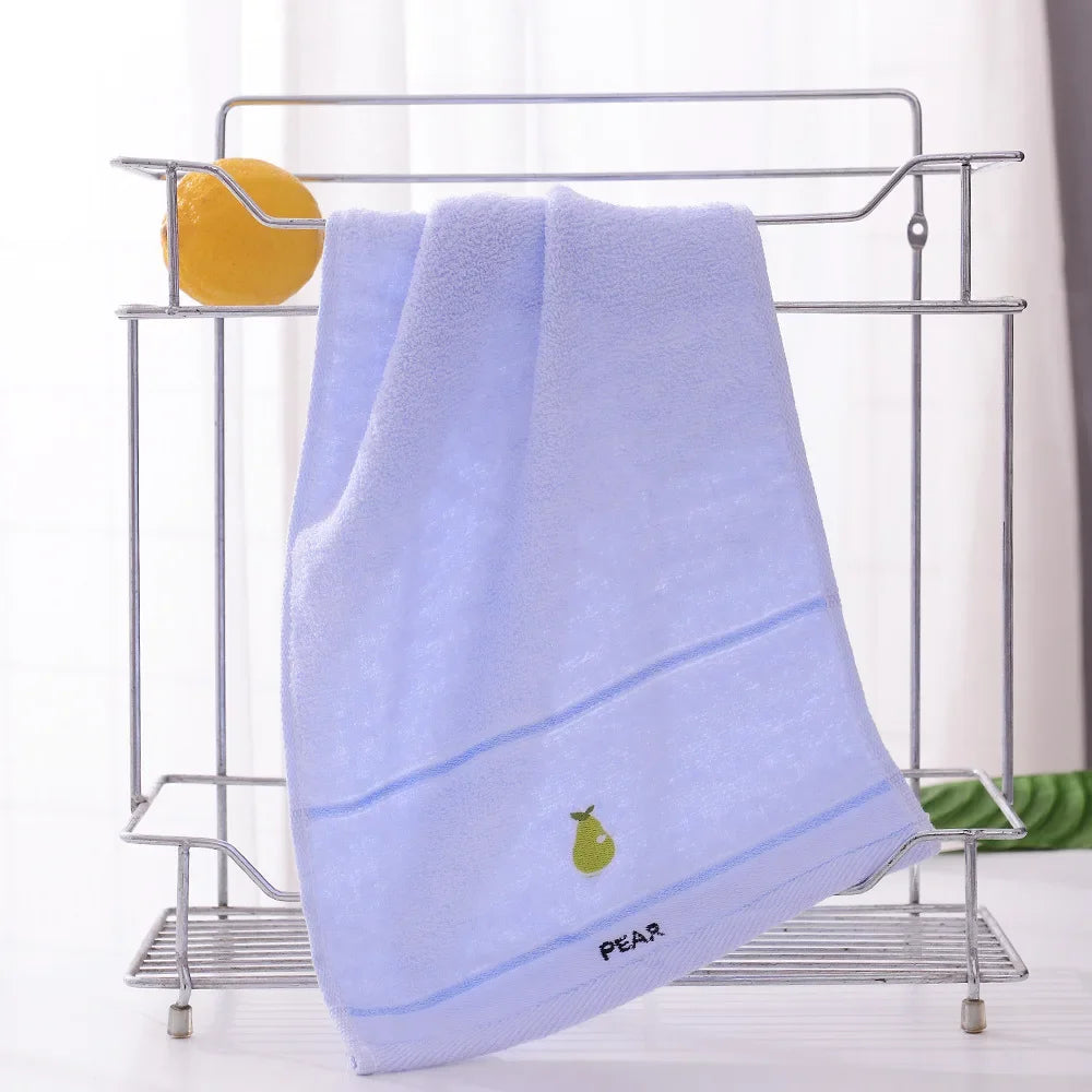 Baby Fruit Face Bath Towel