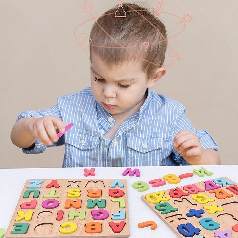 Montessori Children's 3D Wooden Puzzle