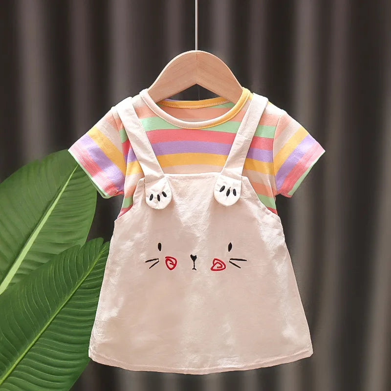 Baby Striped Casual Dress