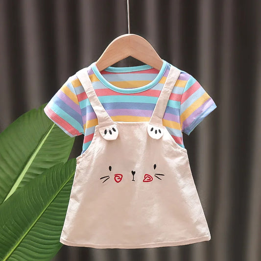 Baby Striped Casual Dress