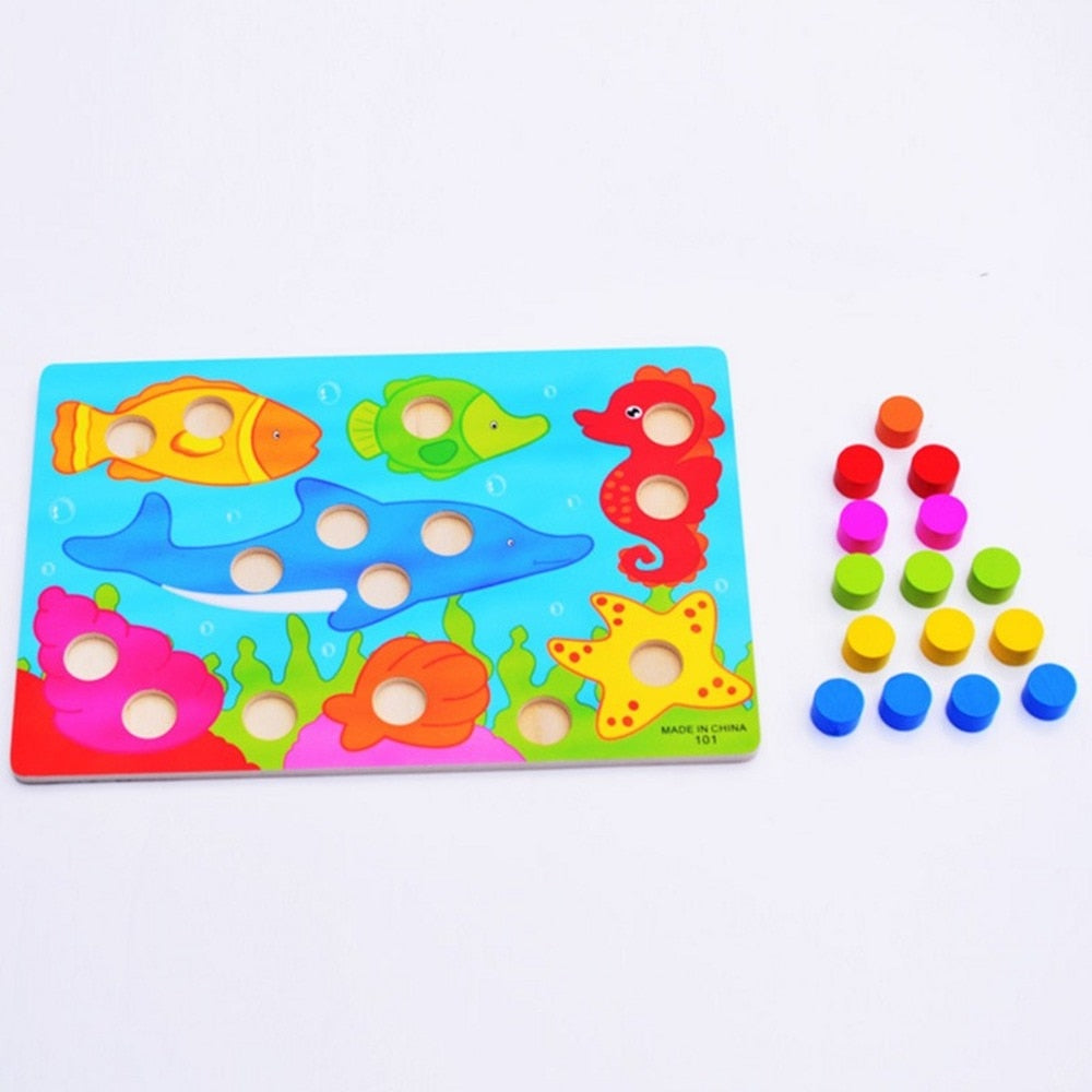 3D Wooden Puzzle Jigsaw Toy