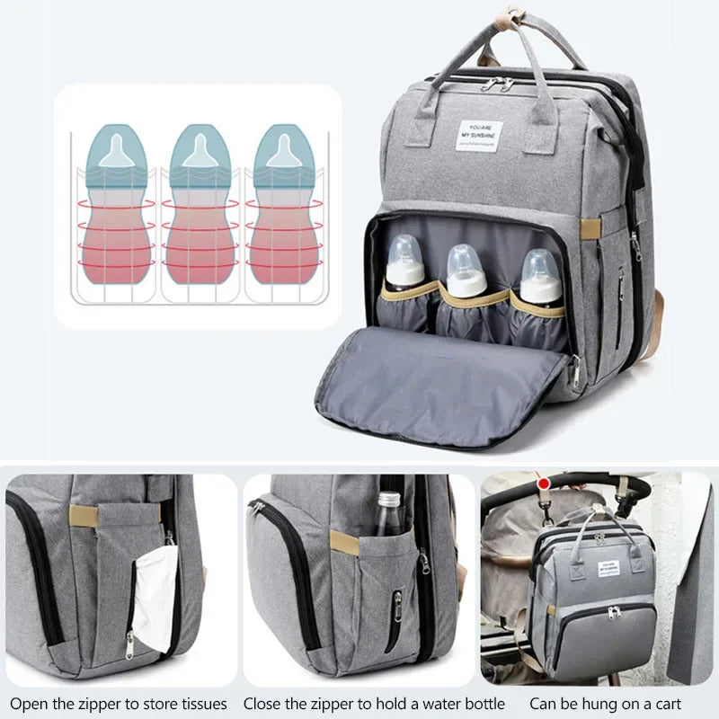 Baby Large Capacity Nappy Diaper Bag