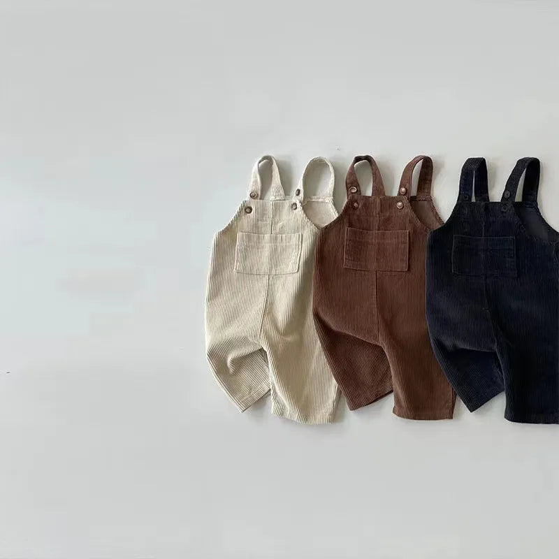 Baby Autumn Corduroy Romper