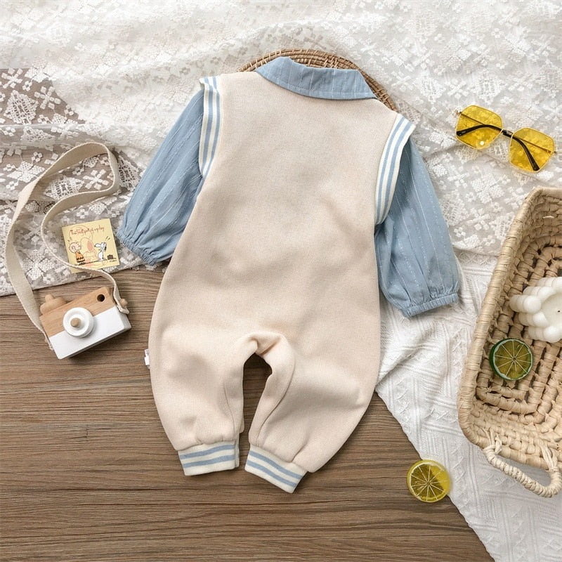 New Autumn Baby Boy Romper