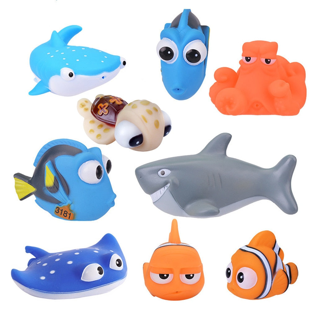 Baby Bath Toys Finding Fish Float