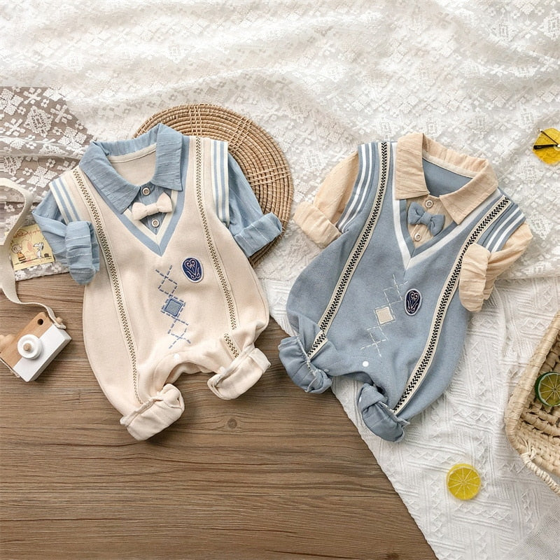 New Autumn Baby Boy Romper